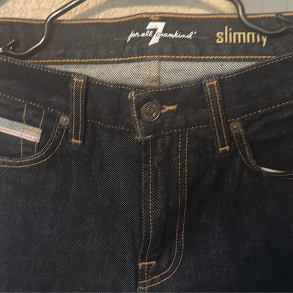 7 For All Mankind Slimmy Dark denim  Jeans 28/34